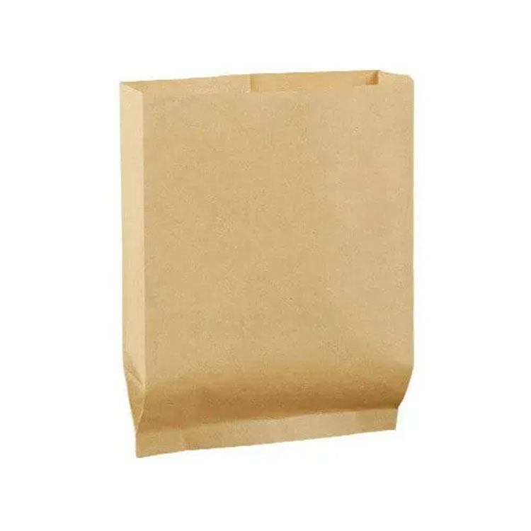 Sac en papier kraft marron pour épicerie
