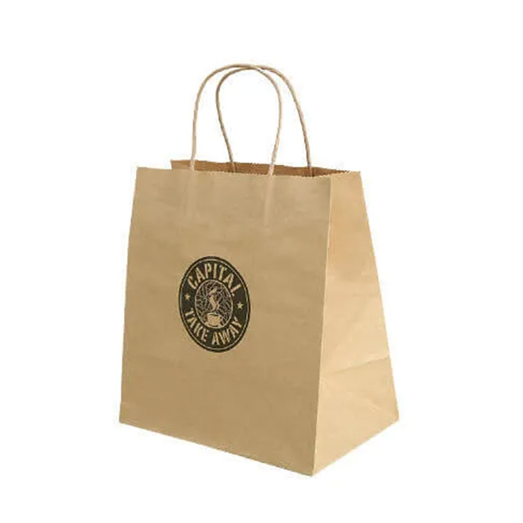Sacs en papier imprimés personnalisés avec logo